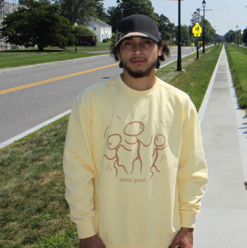 damn good crewneck - people